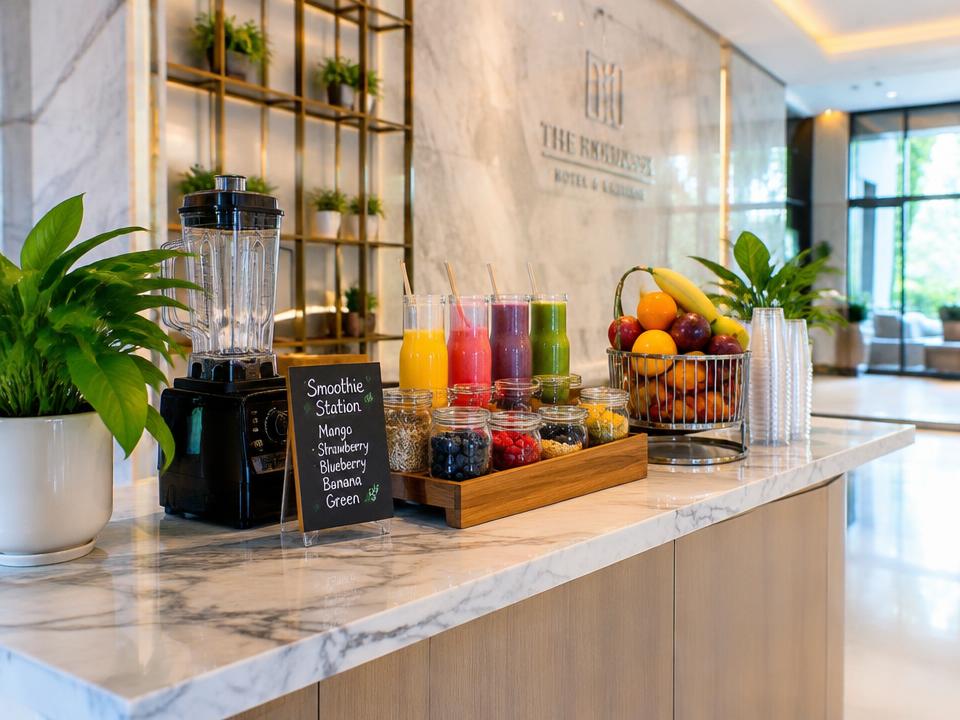 Mini-corner Smoosix dans un établissement : Hôtel